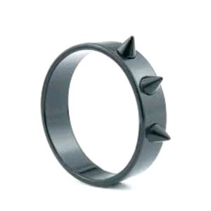 Black Spike Ring


Men's 18